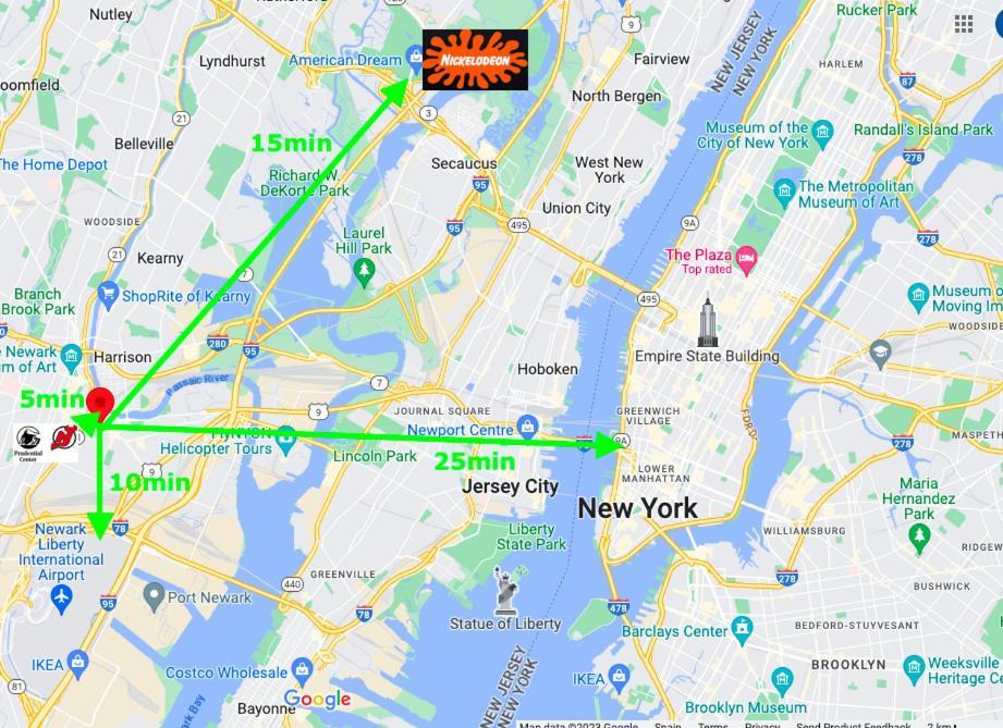 Best Room To Visit Nyc-Subway Access นูวาร์ก ภายนอก รูปภาพ